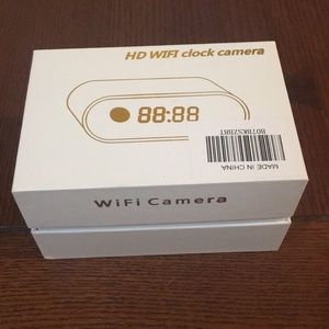 HD WIFI clock camera